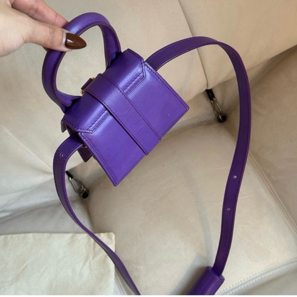 Jacquemus Authentic Mini Le Chiquito Montagne Like New Purple - Picture 4 of 8